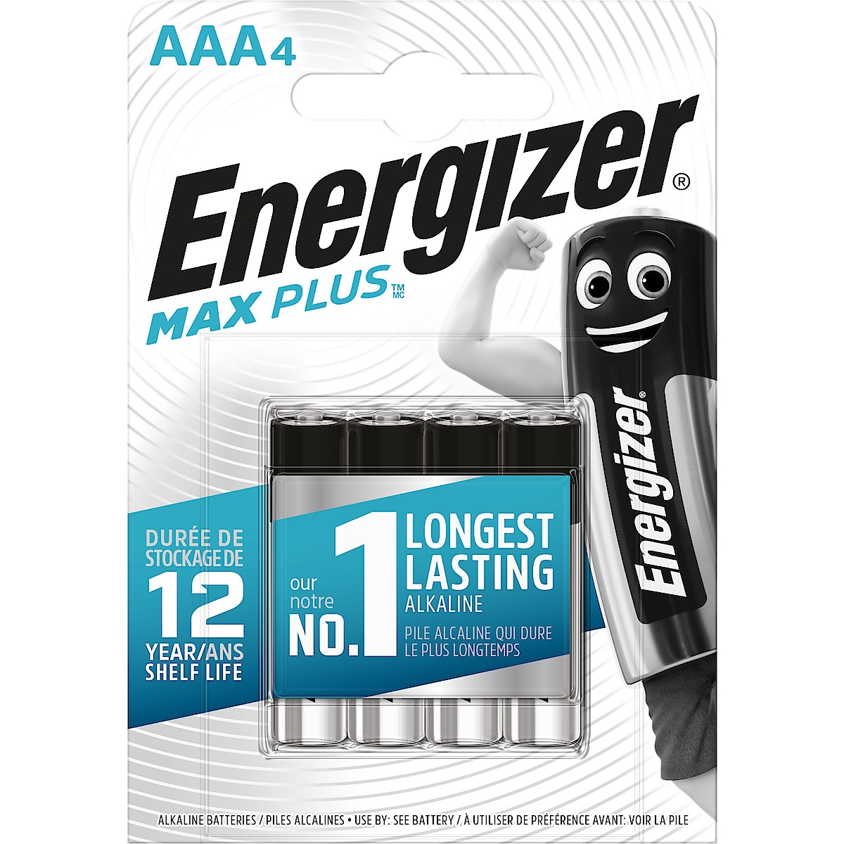 Energizer Max Plus AAA 4-pack