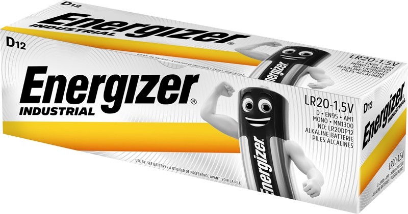Energizer Industrial D 12-Pack