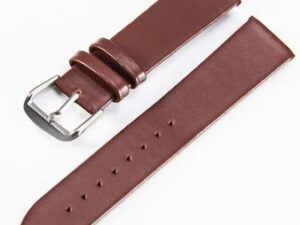Klockarmband brunt 20mm