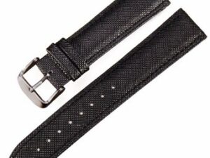 Klockarmband svart 20mm