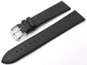 Klockarmband svart 20mm (ss)