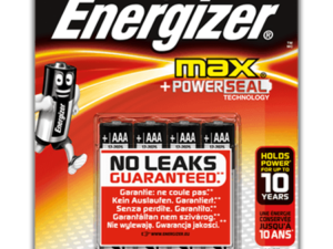 Energizer Max AAA – 4-Pack