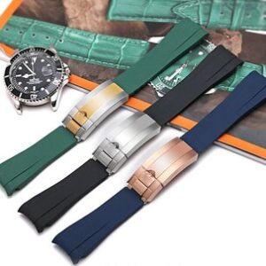 Metall Spänne passar till Rolex Submariner, GMT och Omega seamaster Guld färgat