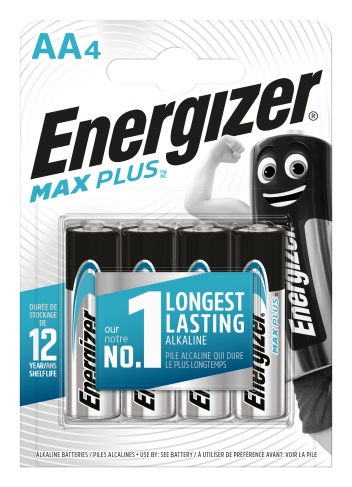 Energizer Max Plus AA 4-Pack