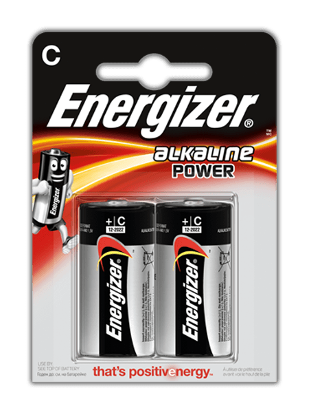 Energizer Alkaline Power C 2-Pack