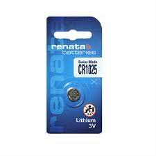 Renata, CR1025 3V, 1-Pack.