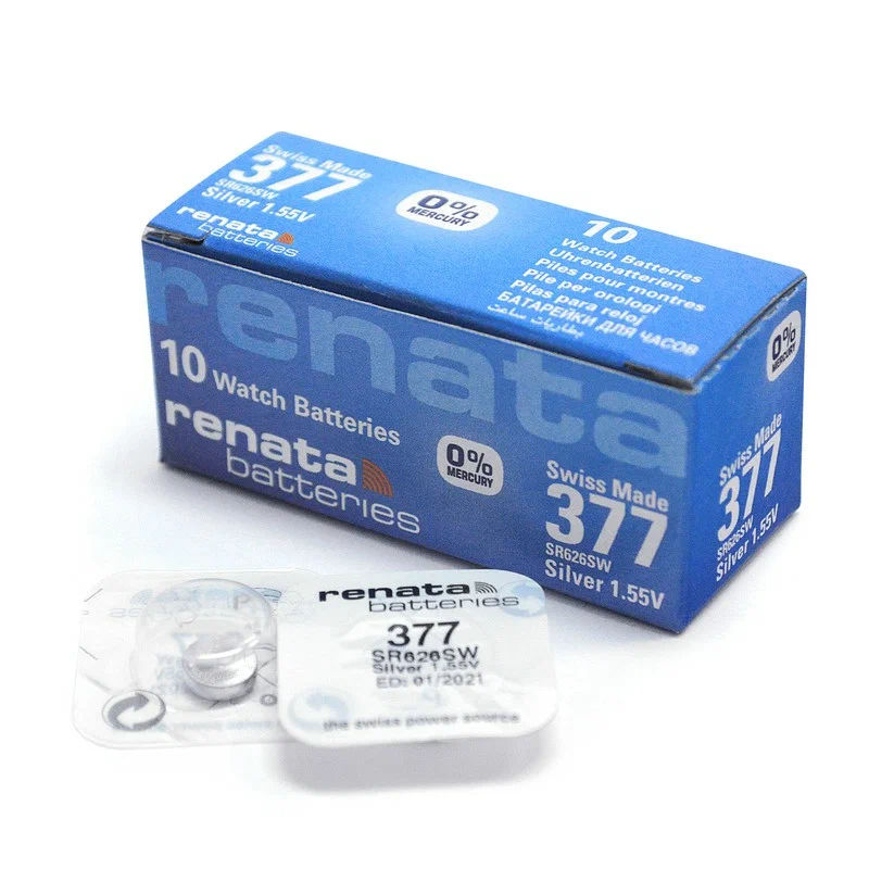 10 pack RENATA R377 SR626SW G4